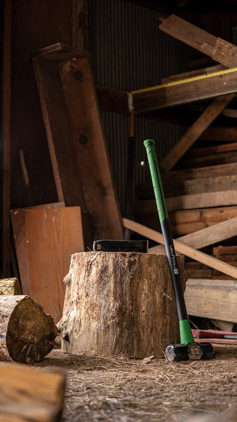 Hooyman Splitting Wedge 5 Pound Log Splitter Tool with Heavy Duty Construction, and Durable High Strength Steel for Tree Felling, Wood Chopping, Land Management, Gardening, Camping, and Outdoors - Image 3